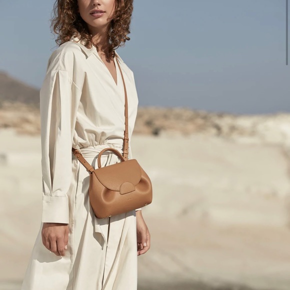 Polene Numero Un (Number One) Nano in tan textured leather - with box & dust bag - Picture 2 of 6